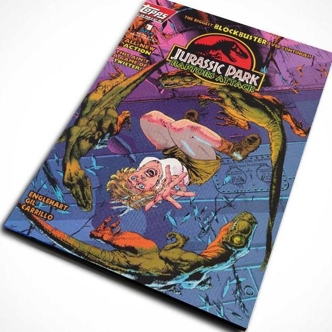 KOMIK JURASSIC PARK RAPTORS ATTACK 1-4 VL24