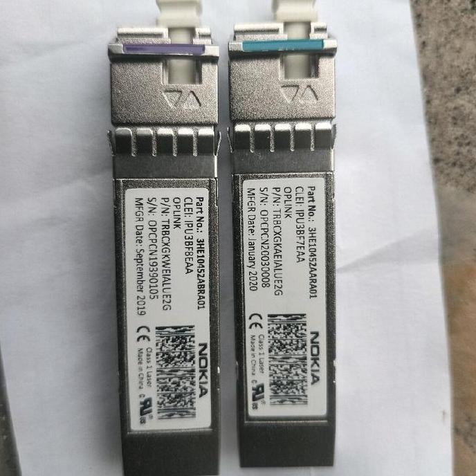 TERBARU - NOKIA SFP+ Bidi-10G-40km-SM Single core Original ( Harga sepasang )