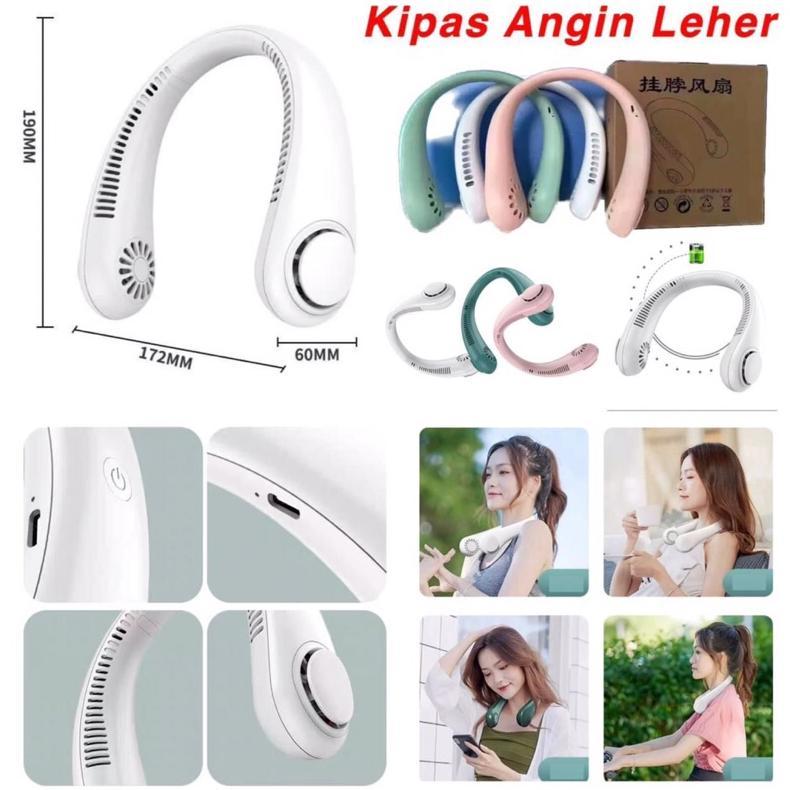 Kipas Angin Gantung Leher / Kipas Angin Portable Kipas Angin Mini original