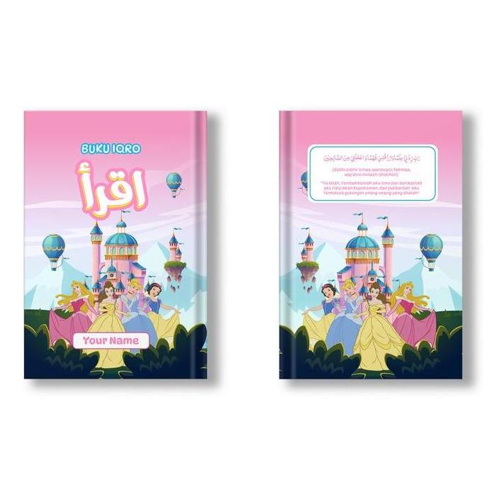 Iqro Custom Tulis Nama Desain Cover Iqro Warna Custom Hard Cover