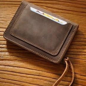 Dompet Koin Kulit - Dompet Kartu Kulit Asli Premium - Dompet Kulit Sapi Asli Garut