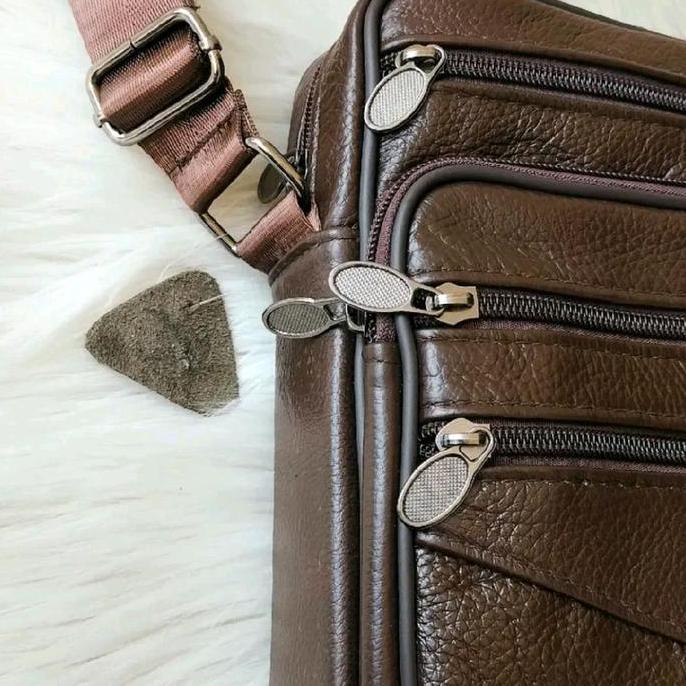 Tas selempang kulit sapi asli tas selendang pria tas pria kulit sapi impor tas selempang kulit asli