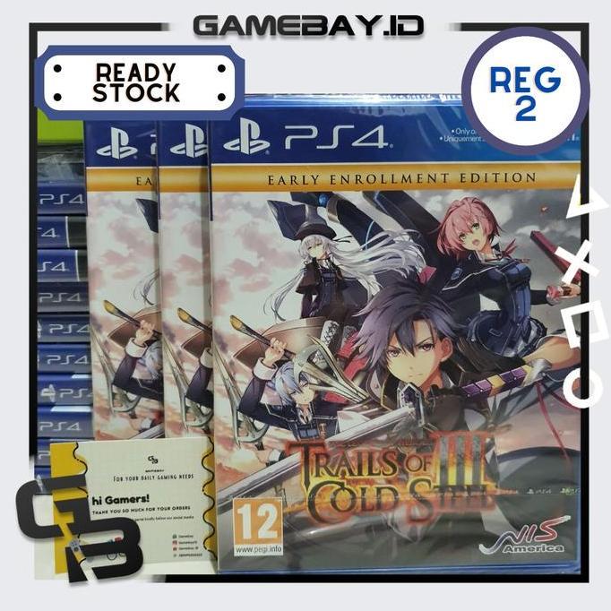 PS4 The Legend Of Heroes Trails Of Cold Steel III / 3 Enrollment Ed