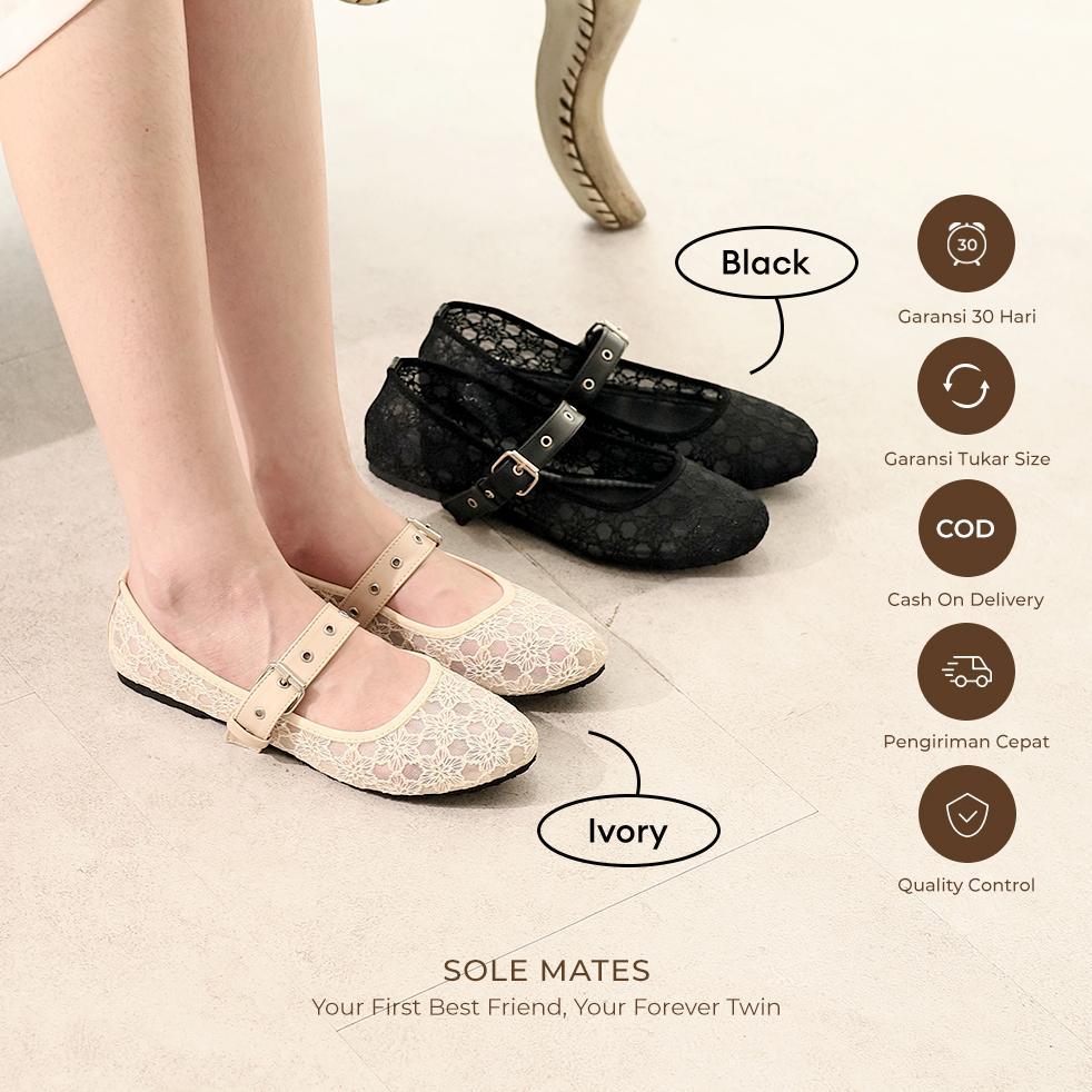 OFFICIAL WINOD Diana Sepatu Flatshoes Ballerina Wanita Slip On