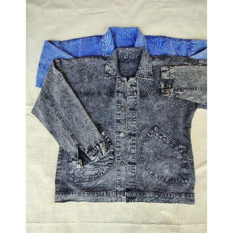 Terbaru Jaket Denim Pablo Oversize Korean Style,Jaket Denim Oversize Wanita