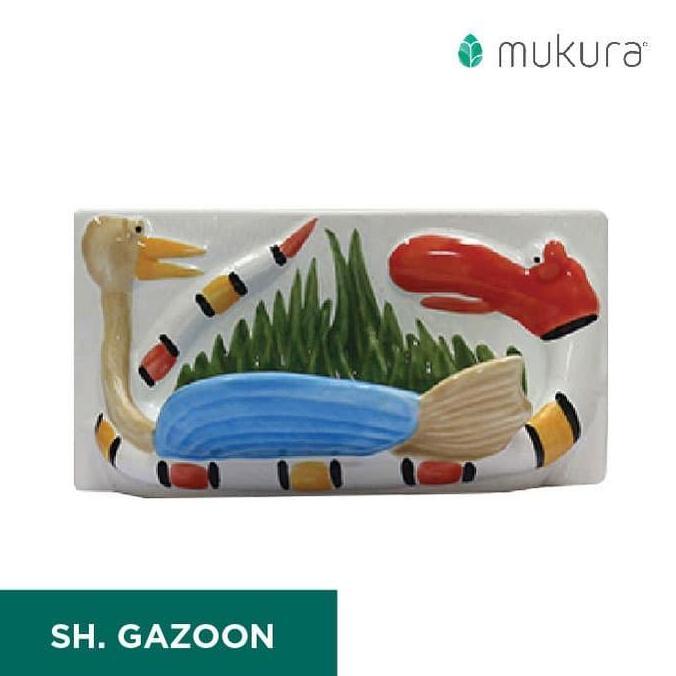 Grosir Soap Holder / Kotak Sabun / Tempat Sabun Keramik Anak Gazoon 20X10Cm