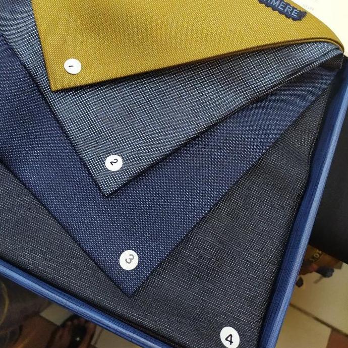 Kain semi wool shining. kain semi woll. bahan seragam dinas