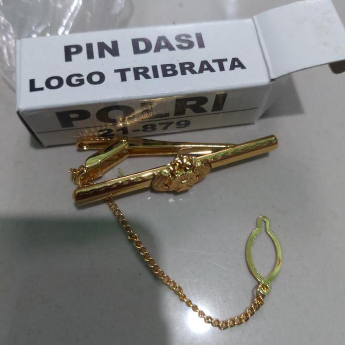 Pin jepitan dasi polri jatah