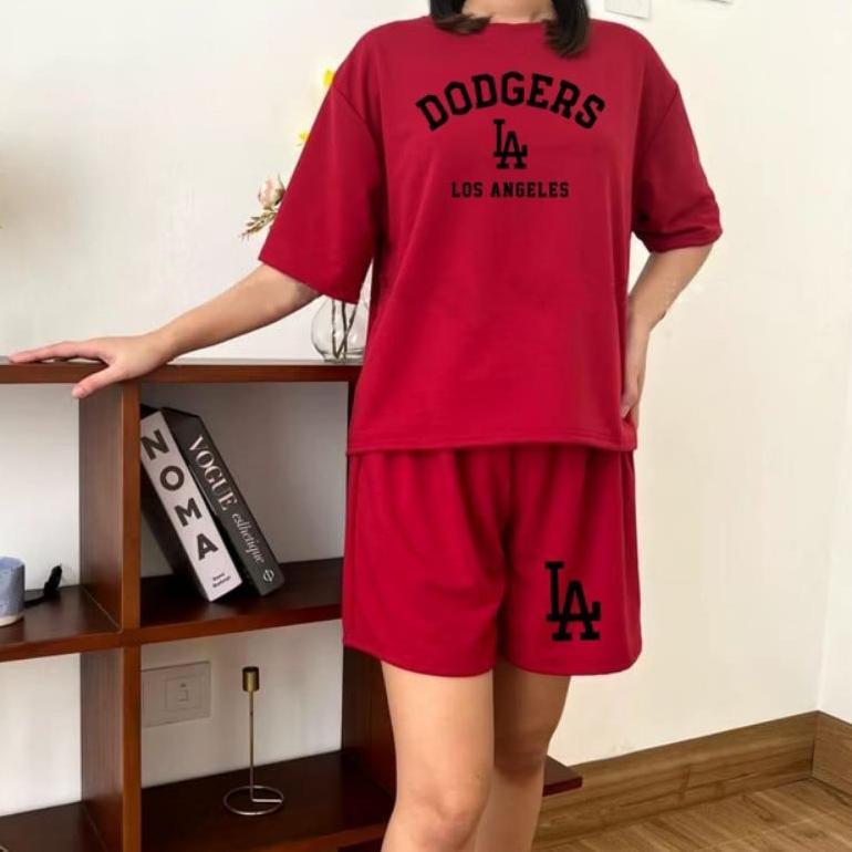 ready stock setelan kaos import wanita/ set kaos import/ set kaos