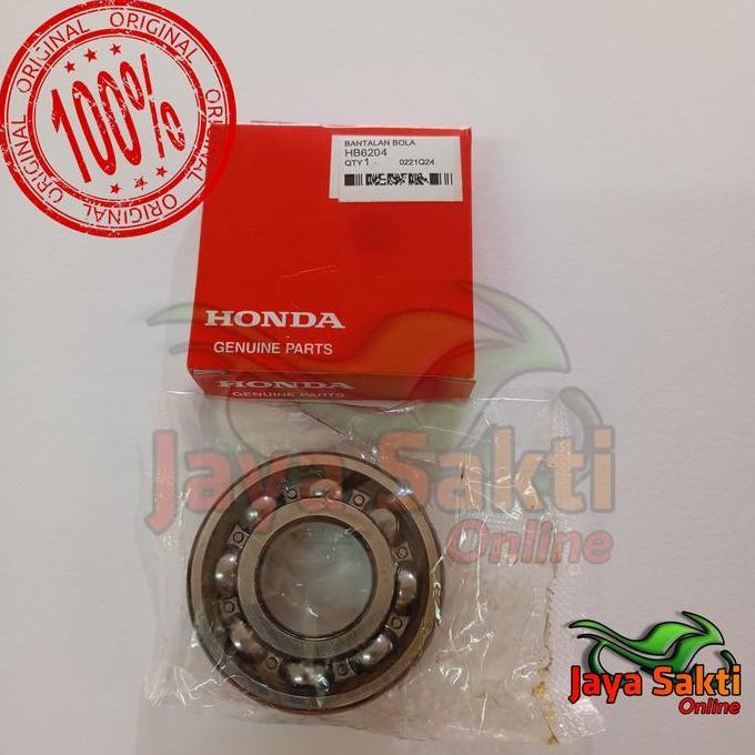 BEARING LAHER SATUAN 6204 ASLI HONDA