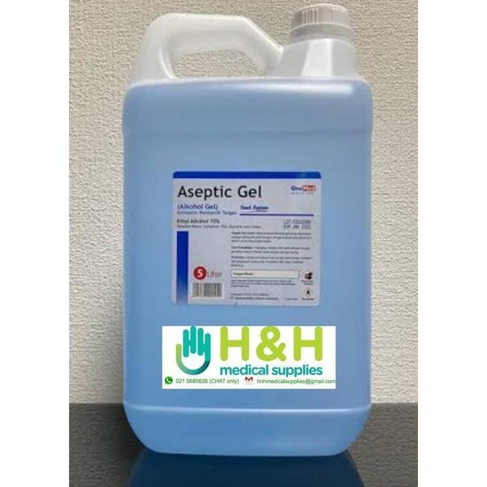 Aseptic Gel Refill 5 liter / Aseptic Gel Refil Onemed / Aseptic Gel