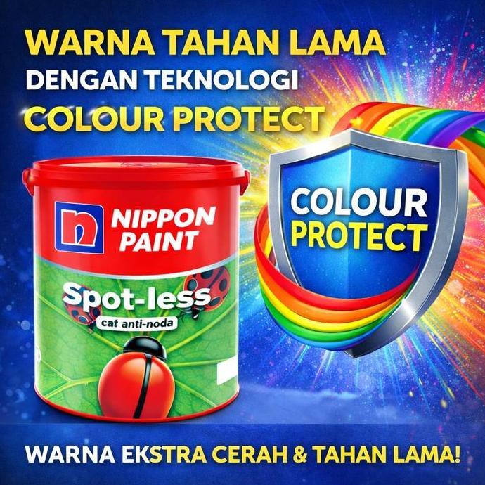 NIPPON PAINT SPOT-LES CAT TEMBOK INTERIOR CAT TEMBOK 20 liter