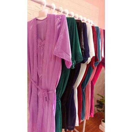 BIG SALE KIMONO 2IN1 JUMBO LD120CM / LINGERIE BAJU TIDUR / SEXY LINGERIE
