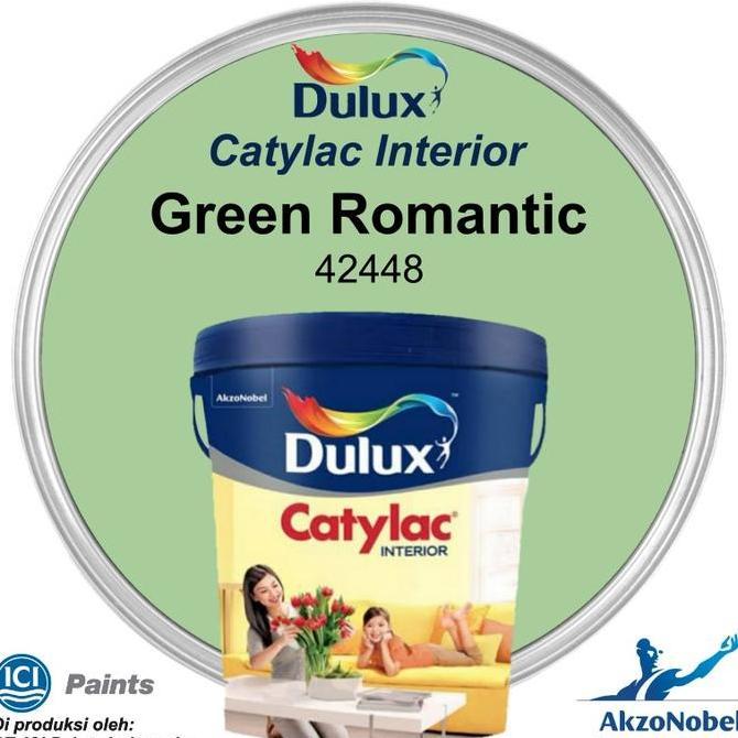 CAT DULUX CATYLAC INTERIOR 25 KG - GREEN ROMANTIC 42448