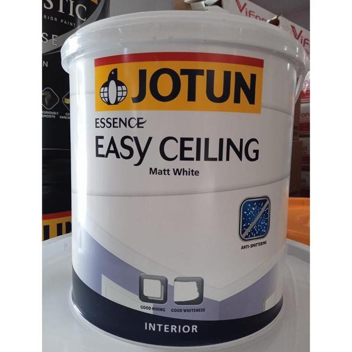 JOTUN EASY CEILING WHITE 18 LTR/CAT GYPSUM/CAT PLAFON