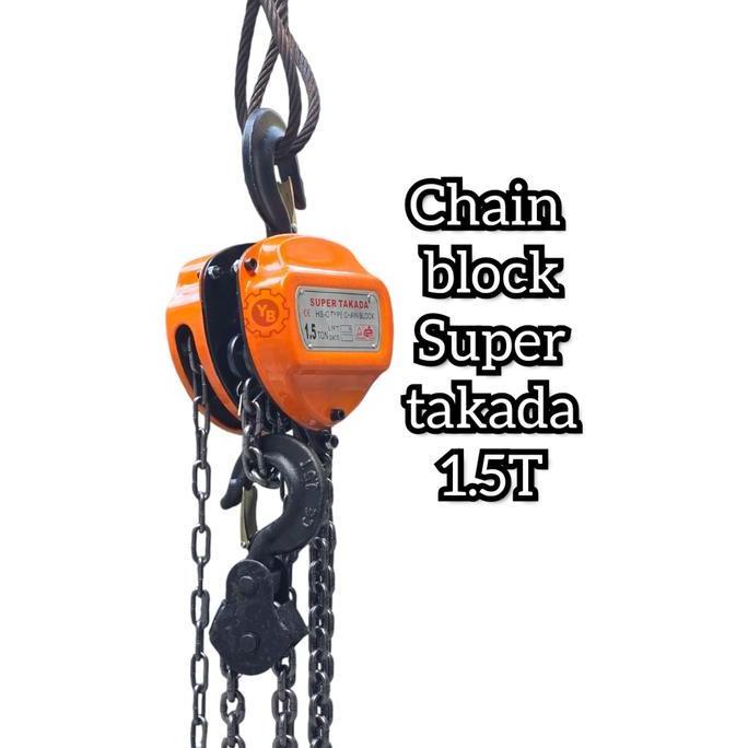 Chain block super takada 1.5 ton