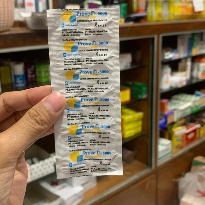 Lansungkirim- Vitamin Prove D 5000 Iu || Daya Tahan Tubuh