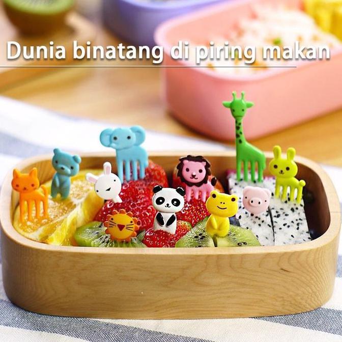 lutfi_andina25 - tusuk bento lucu, tusuk buah, tusuk bento karakter, tusuk bento 1 kotak lucu, kue t