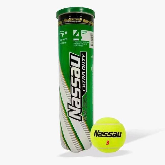 Bola Tennis Bola Kasti Nassau Isi 4