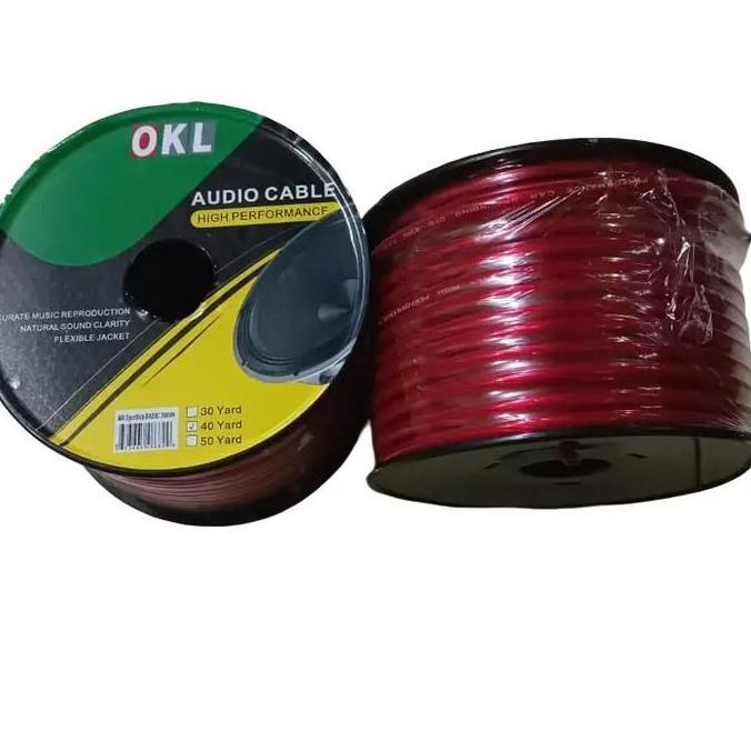 TERLARIS KABEL STROM STRUM POWER AUDIO ACCU MOBIL 8 AWG OKL 8AWG