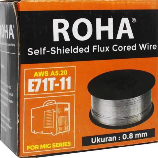 ROHA KAWAT LAS ROLL FLUX CORED WIRE GASLESS | AWS A5.20 E71T-11