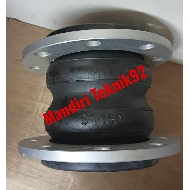 Flexible Rubber Joint 6" Inch Double Flex Jis 10K Terbaru 