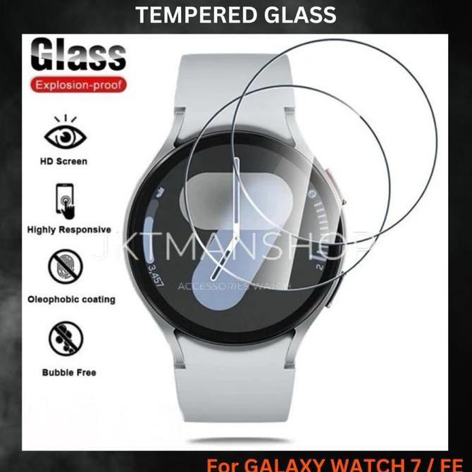 TEMPERED GLASS ANTI GORES LAYAR SAMSUNG GALAXY WATCH 8 7 6 5 4 | Classic / PRO