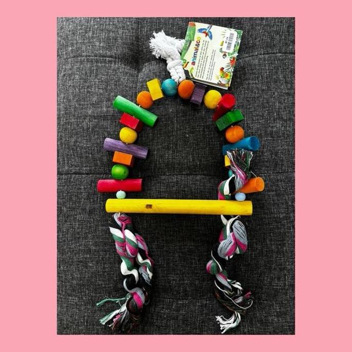 NEW B05 MAINAN PARROT TOYS BURUNG FALK PARKIT LOVEBIRD MONK HANS MACAW ORI