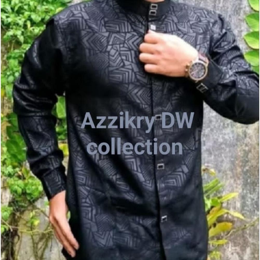 ORIGINAL kemko sultan Baju kemeja  koko embos pria dewasa