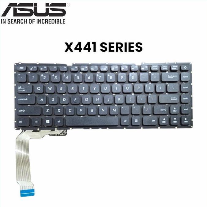 TERBARU - KEYBOARD ASUS VIVOBOOK X441M X441B X441BA X441S X441MA X441 ORIGINAL