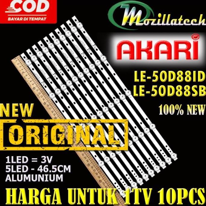TERBARU - BACKLIGHT AKARI 50 LE-50D88 LE-50D88ID LE-50D88SB 50D88 50D88ID 50IN Putih