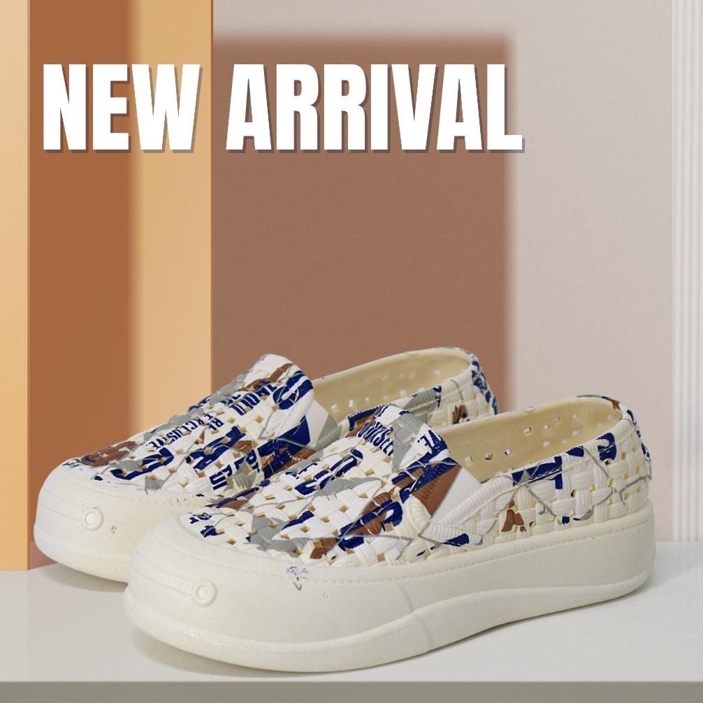 Garansi Ruimo Sepatu Sneakers Slip-On Wanita Terbaru  Korean Style - 2180
