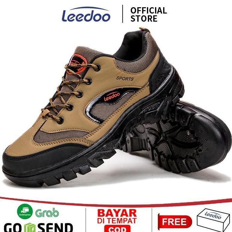 Mulus Leedoo Sepatu Gunung Sneakers Anti Air Sport Shoes Hiking  Sepatu Gunung Hiking Mh204