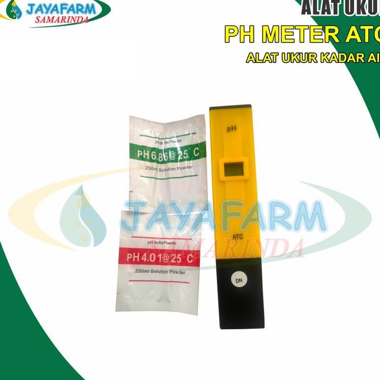 Ph Meter Air Digital Atc Ph-009 + Bubuk Kalibrasi