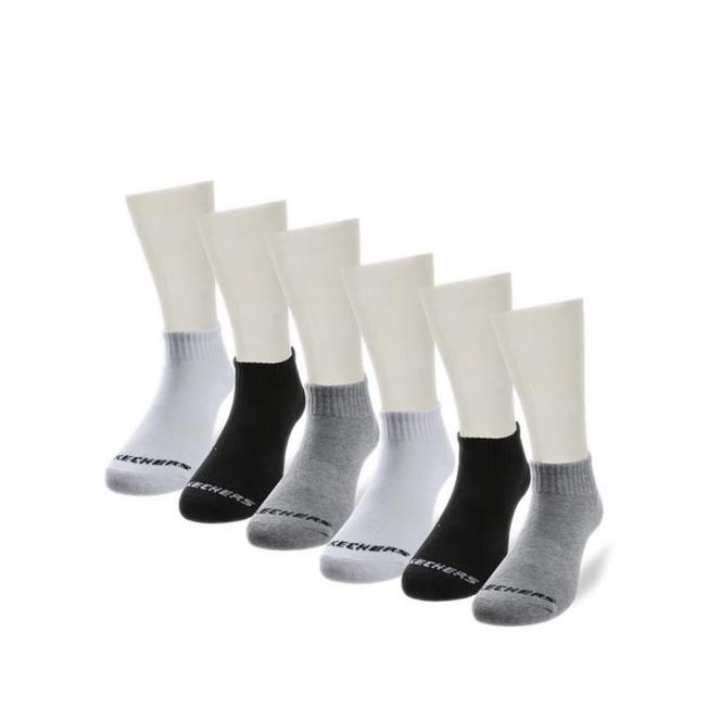 Skechers 6 Pk Quarter Adult'S Socks