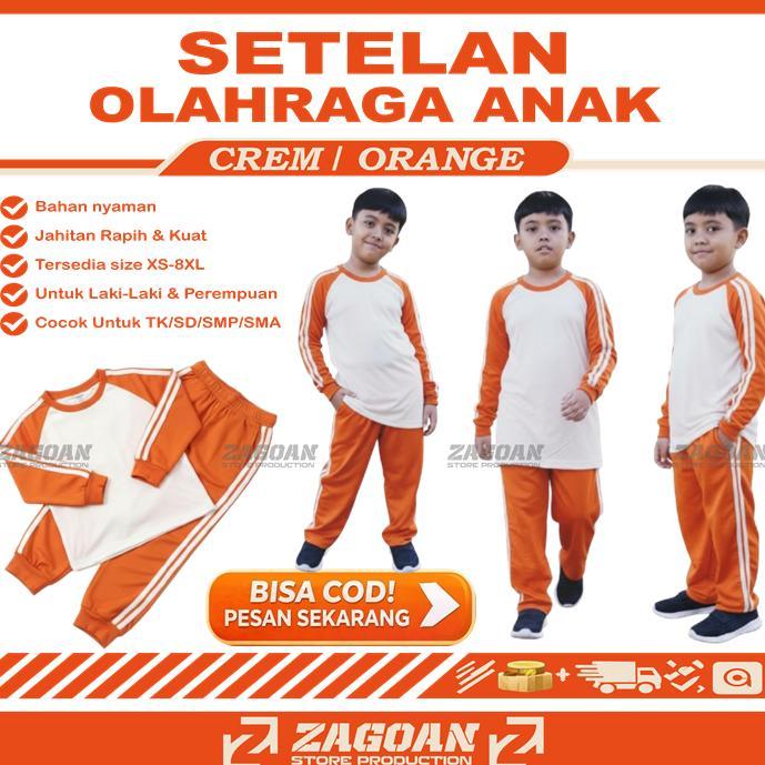 PREMIUM BAJU OLAHRAGA ANAK SEKOLAH SETELAN TRAINING TK SD SMP SMA | SERAGAM OLAHRAGA ANAK MURAH NYAM