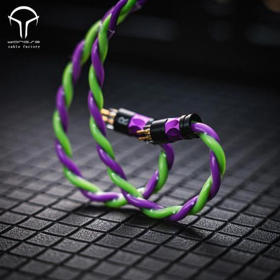 Sale Yongse Genesis High Quality 19Awg 4 Strands 6N Silver Plated Single Crystal Copper Earphone Iem