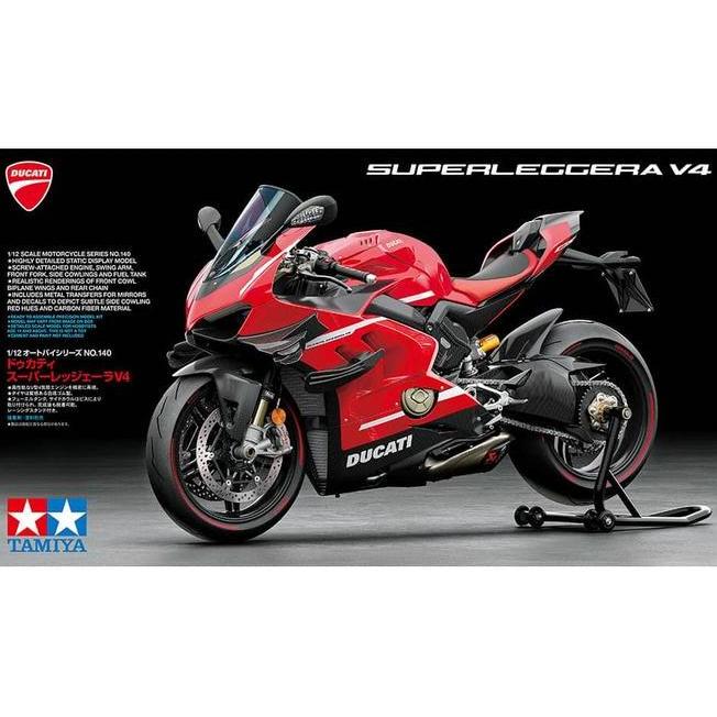 Tamiya 112 Motorcycle Ducati Leggera V4 El Kit