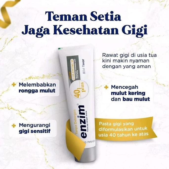 Sehatbersih- Enzim 40 Plus 14Gr Mild Flavor / Enzim 40 Plus 160Gr Pasta Gi Enzim 40 Plus
