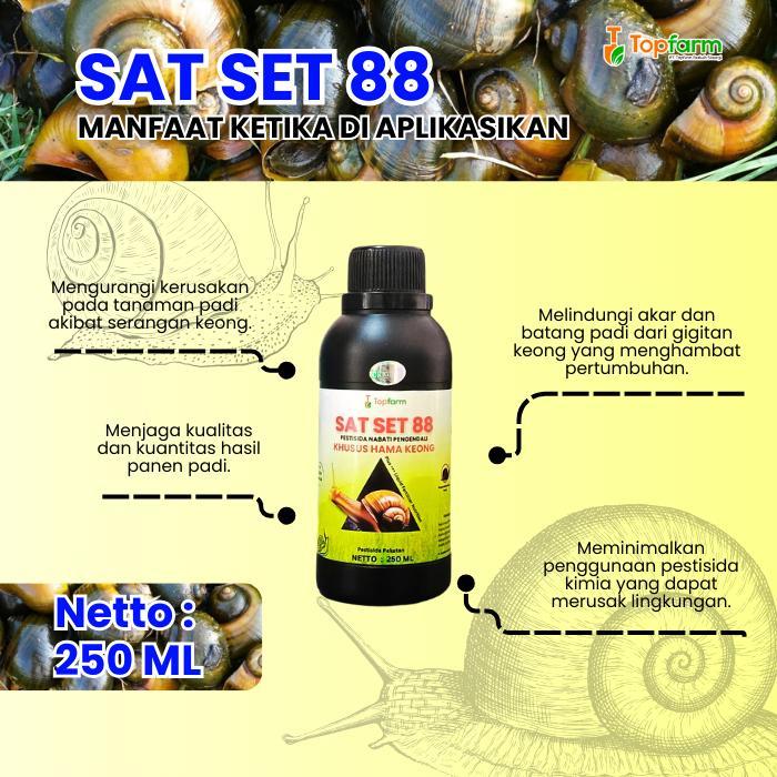 Pestisida Topfarm / Obat Pembasmi Hama Keong Sawah / Obat Hama Keong Sawah / Obat Hama Keong Racun /