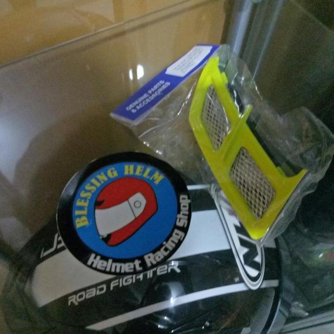 TERLARIS REAR SIDE VENT BELAKANG NHK GP PRO YELLOW FLO