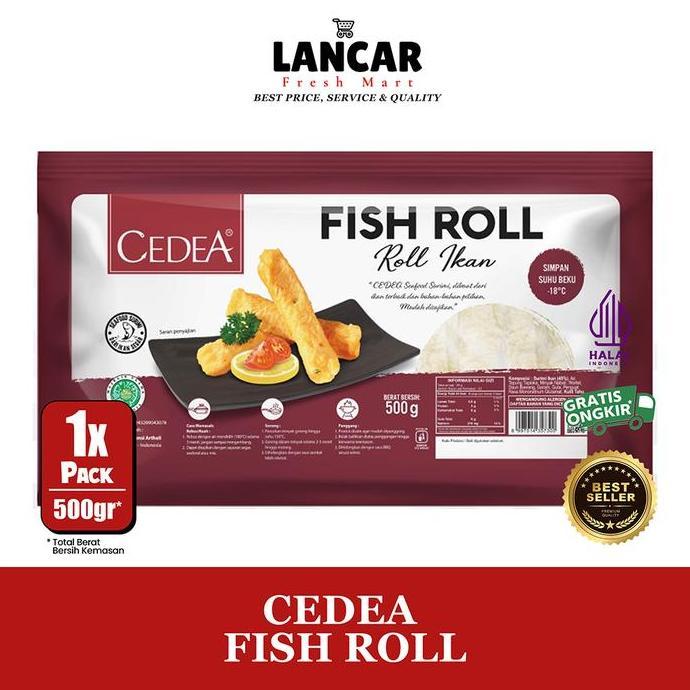 Carne- Cedea Fish Roll 500Gr / Cedea Fish Roll 500Gr