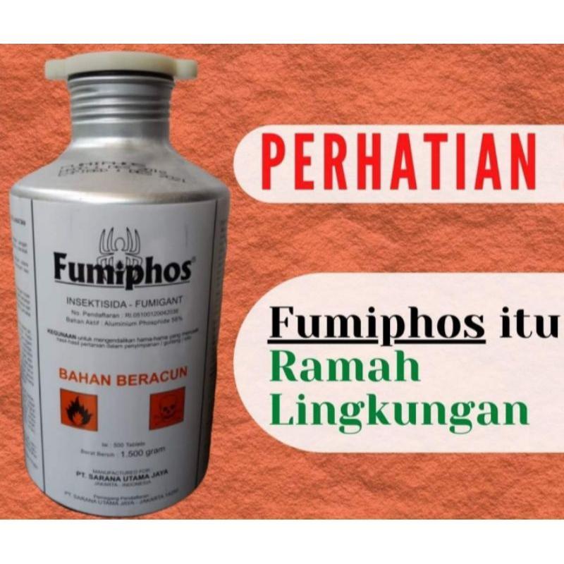 Fumiphos  Obat Anti Kutu Beras Kutu Hama Insektisida Fumigasi  Original