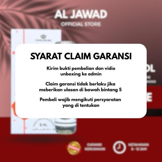 Terbaikprod- Al Jad - Red Rose Aroma Rose Musky Powdery | Parfum Perfume Minyak Ngi Pria Nita