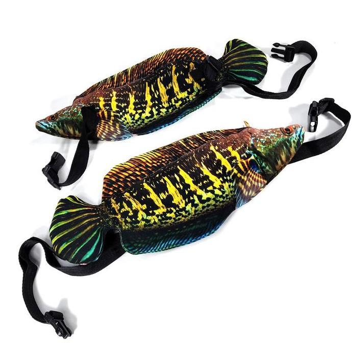 willchanzone Tas Selempang Punggung Dada Ikan Gabus Channa Auranti Shrelo Sunmori Mancing Mania Angl