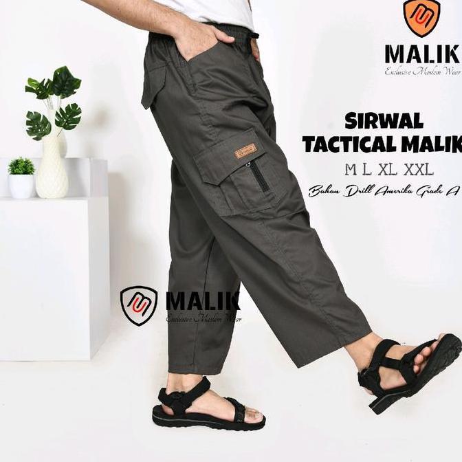 Sirwal Malik Celana Sirwal Pria Laki Laki Dewasa Remaja Tanggung Tactical Adventure Panjang Cargo Ju