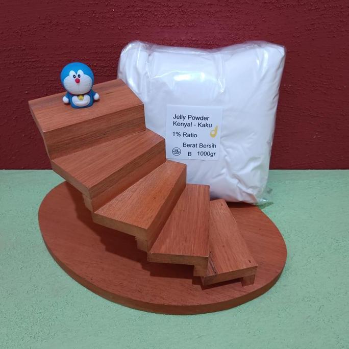 Siapsajikan- Plain Jelly Powder 1 Kg / Bubuk Agar-Agar Konyaku 1000 Gram Tar