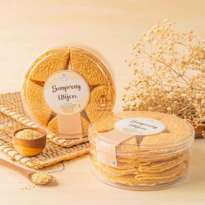 Barudatanglagi- Loves Semprong Wijen Kue Semprong Toples Reguler; Enak, Halal & Hienis