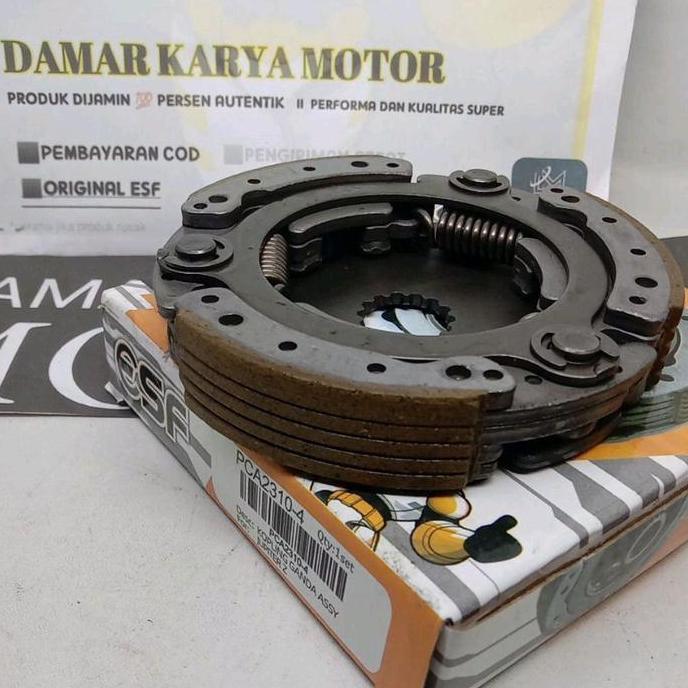 KAMPAS KOPLING GANDA ASSY JUPITER Z BURHAN - MANGKOK GANDA JUPITER Z BURHAN ES MotorcycleF 18T
