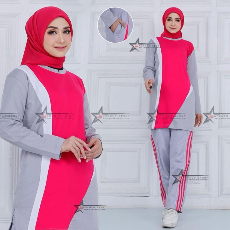 Setelan Baju Olahraga Muslimah / Setelan Baju Olahraga Muslimah